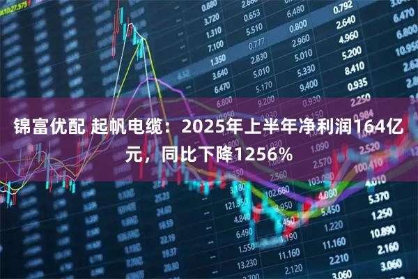 锦富优配 起帆电缆：2025年上半年净利润164亿元，同比下降1256%